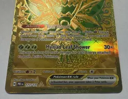 Pokemon Teal Mask Ogerpon ex 177/131 Sv: Prismatic Evolutions Holo Gold NM - Image 2