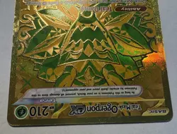 Pokemon Teal Mask Ogerpon ex 177/131 Sv: Prismatic Evolutions Holo Gold NM - Image 3