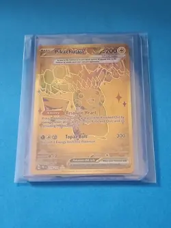 Pokemon Pikachu ex 179/131 Sv: Prismatic Evolutions Holo Hyper Rare Lightning - Image 3