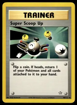 Pokemon TCG Neo Genesis #098/111 Super Scoop Up MP - Image 1