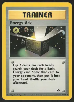 Pokemon TCG Neo Discovery #75/75 Energy Ark NM - Image 1
