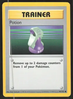 Pokemon TCG Base Set (Shadowless) #094/102 Potion LP - Image 1