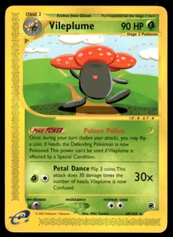 Pokemon TCG Expedition #069/165 Vileplume (69) LP+ - Image 1