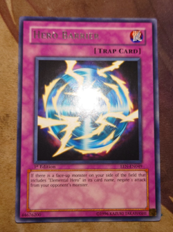 Hero Barrier EEN-EN049 Rare 1st Edition Yugioh - Image 1