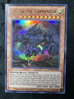 Yu-Gi-Oh! TCG Obelisk the Tormentor MVP1-ENSV5 Limited Edition - Image 1