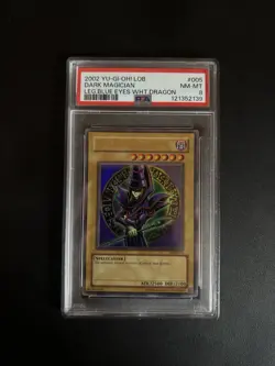2002 Dark Magician LOB-005 PSA 8 - Image 1