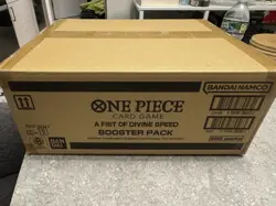 One Piece English OP11 A Fist Of Divine Speed Booster Pack Box Case Sealed - Image 1