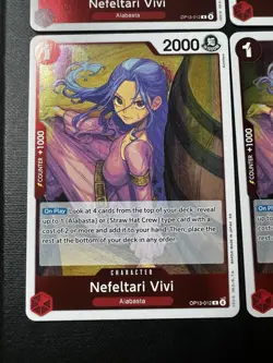 OP13-012 Nefeltari Vivi x4 Set One Piece Card Game - Image 3