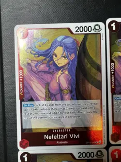 OP13-012 Nefeltari Vivi x4 Set One Piece Card Game - Image 4
