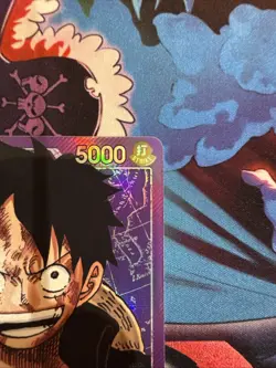 One Piece TCG Monkey D Luffy OP05-060 L Alt Art Leader English Edition - Image 5