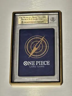 2024 One Piece TCG PRB01-16 Manga Alternate Art Nami BGS 10 Pristine - Image 2