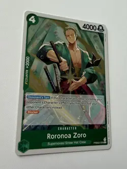 One Piece CCG Roronoa Zoro PRB02-006 R - Near Mint! English - Image 2