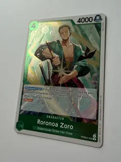 One Piece CCG Roronoa Zoro PRB02-006 R - Near Mint! English - Image 3