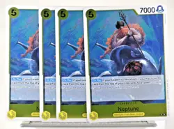 OP11-108 Neptune (R) A Fist of Divine Speed One Piece CCG x4 - Image 1