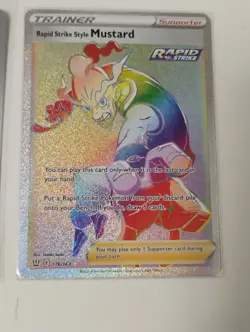 Pokemon Promo/Rainbow Secret Rare/Honchkrow Full Art/Trainer Gallery Holo Cards - Image 2