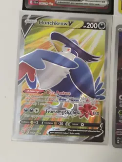 Pokemon Promo/Rainbow Secret Rare/Honchkrow Full Art/Trainer Gallery Holo Cards - Image 4