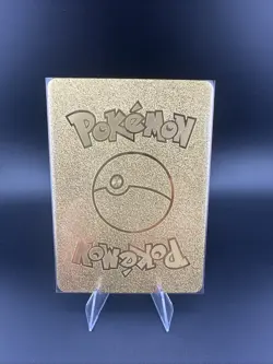⚡ Gold Foil Pikachu VMAX Rainbow Pokemon Card Collectible/Gift/Display⚡ - Image 2