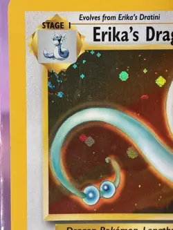 Erika's Dragonair *SWIRL* Holo Rare Gym Heroes Card 4/132 (LP) US-Seller - Image 2
