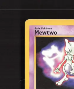 Mewtwo 3 WOTC Promos Black Star Promo Pokemon Card LP - Image 3