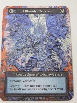 Ultimate Horror Non-Foil Unique Sorcery Beta TCG Trading Card - Image 1