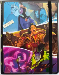 Disney Lorcana The First Chapter Villians 9 Pocket Binder Costco Holds 252 Cards - Image 1