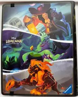 Disney Lorcana The First Chapter Villians 9 Pocket Binder Costco Holds 252 Cards - Image 2