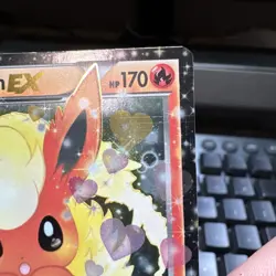 Pokemon TCG Flareon EX Holo Rare Card RC6/RC32 Generations Radiant Collection NM - Image 5