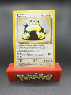 Snorlax Jungle 27/64 Regular 1999-2000 WoTC NM Pokemon Card Non Holo Rare - Image 1