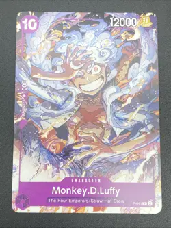 P-041 Monkey.D.Luffy Starter Deck 18:PURPLE Monkey.D.Luffy - One Piece Card Game - Image 1