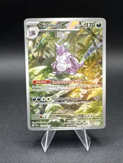 Nidoking 174/165 SV Scarlet & Violet 151 English Pokemon Card-NM - Image 1