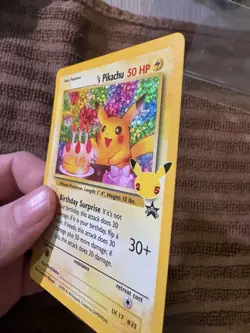 Pokemon Card ______'s Pikachu Wotc Promo 24/53 Holo Promo 50 HP 1995 - Image 2