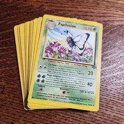 Bulk (FRENCH) Vintage WOTC Pokemon TCG 27 card lot LP-NM - Image 1