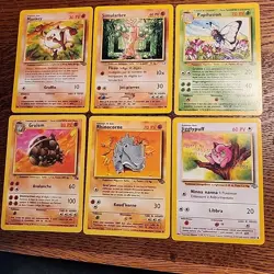Bulk (FRENCH) Vintage WOTC Pokemon TCG 27 card lot LP-NM - Image 5