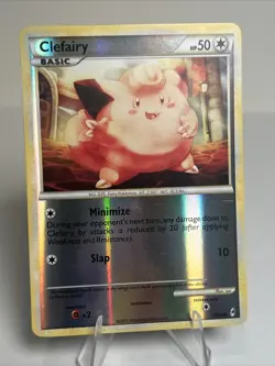 LP Clefairy 54/95 Reverse Holo HeartGold SoulSilver AUTHENTIC Pokemon Card - Image 1