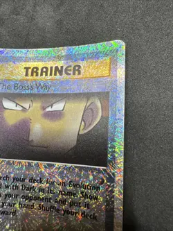Pokemon Card: The Boss's Way Legendary Reverse Holographic, 2002 HP - Image 4