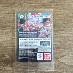 Rutgers College One Piece Bandai Namco Monkey D. Luffy US Voyage Promo Card 0056 - Image 2