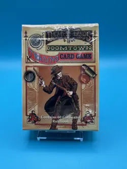 Deadlands Doomtown TCG Law Dogs 60 Cards and Rulebook New Sealed - Image 1