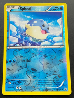 Spheal 24/106 Reverse Holo Flashfire Pokemon Card MP - Image 1