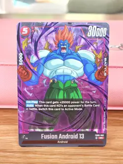 Fusion Android 13 FB06-002 SR - Dragon Ball Super Card Game FUSION WORLD - Image 1