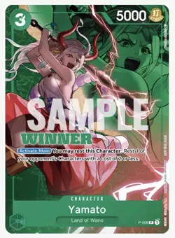 Yamato - P-008 (Winner Pack Vol. 1) P-008 One Piece Promotion Cards Regular - Image 1