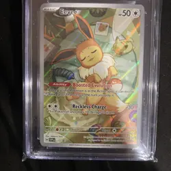 Eevee 173 Sv: Scarlet & Violet Promo Cards Holo Cgc Gem Mint 10 - Image 2