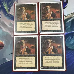 Magic: The Gathering Card - Demonic Tutor - Revised - MTG - English - Image 1