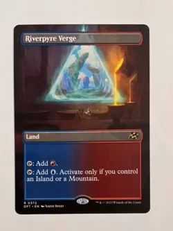 Riverpyre Verge - R0372 Reg (Borderless) - Aetherdrift - MTG - NM - Image 1
