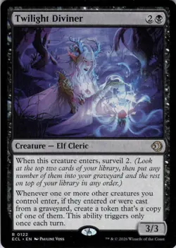 MTG Twilight Diviner (122) | NM | Lorwyn Eclipsed {ECL} - Image 1