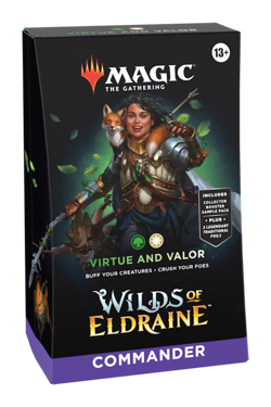 Wilds of Eldraine - Commander Deck Virtue and Valor - Image 1