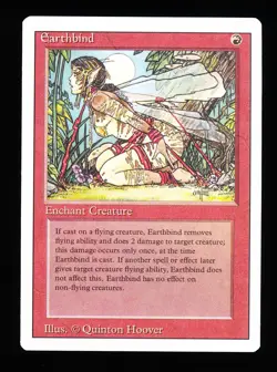 * * 1x Earthbind x1 * * Revised MTG Unplayed NM Near Mint / Mint - Image 1