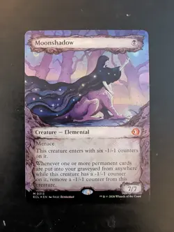 Moonshadow (0313) (Showcase Foil) - Lorwyn Eclipsed (ECL) - Image 1