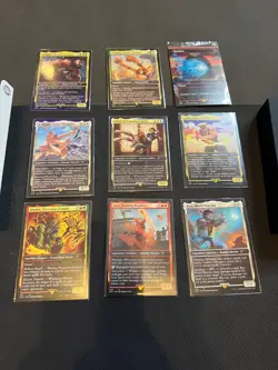 MTG Secret Lair x STREET FIGHTER non-foil open, unplayed sleeved magic - Image 5