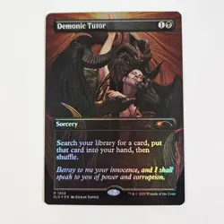 Demonic Tutor Foil Artist Series: Kieran Yanner MTG SLD Magic Commander - Image 1