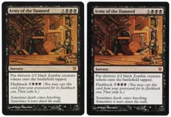 Army of the Damned x2 2x Various Sets Black Mythic Sorcery MTG NM AZ1 - Image 1